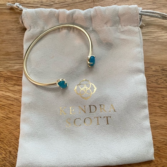 Kendra Scott Jewelry - Kendra Scott Gold & Indigo Cuff Bracelet